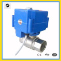 TF-CWX-25s DC24V electric actuator manual ball valve DN15 1/2'' for water treatmnet